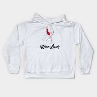 Wine Lover Kids Hoodie